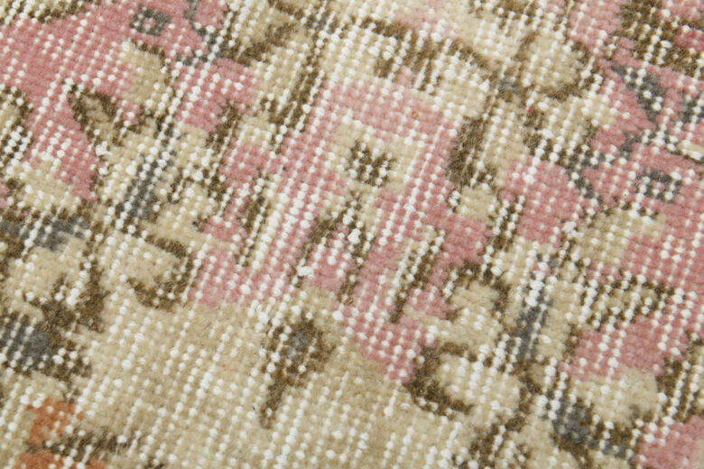 Handmade Vintage Area Anatolian Rug