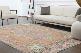 Handmade Vintage Area Anatolian Rug - Thumbnail