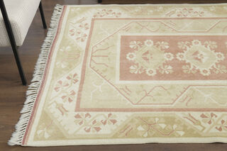 Handmade Vintage Turkish Area Rug - Thumbnail