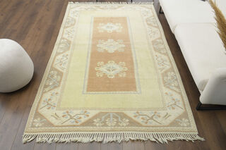 Handmade Vintage Area Rug - Thumbnail