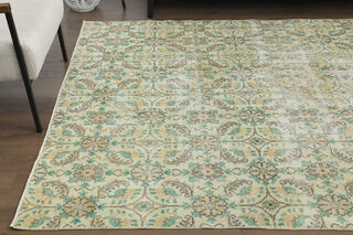 Handmade Vintage Area Rug - Thumbnail