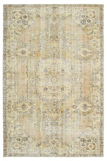 Handmade Vintage Large Area Rug - Thumbnail