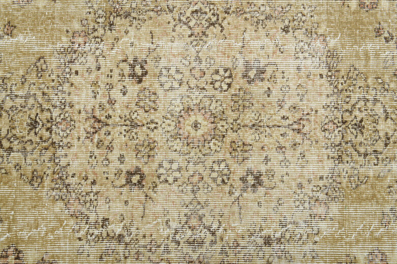 Handmade Vintage Large Area Rug