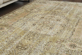 Handmade Vintage Large Area Rug - Thumbnail