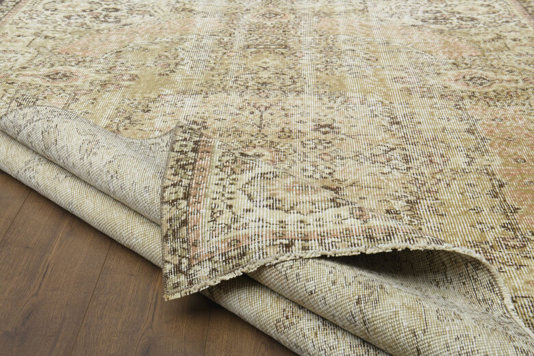 Handmade Vintage Anatolian Area Rug