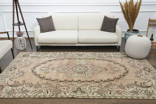 Handmade Vintage Area Rug - Thumbnail