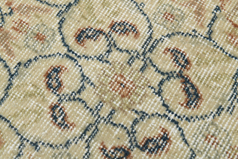 Handmade Vintage Hereke Area Rug