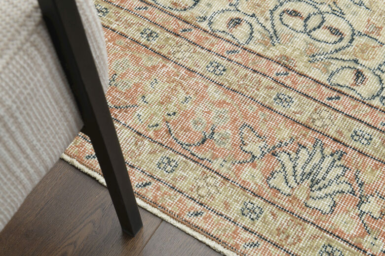 Handmade Vintage Hereke Area Rug