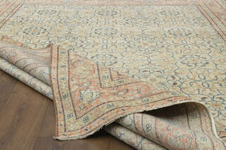 Handmade Vintage Hereke Area Rug - Thumbnail