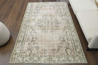 Handmade Vintage Area Rug - Thumbnail