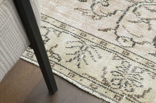 Handmade Vintage Area Rug - Thumbnail