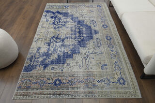 Handmade Vintage Area Rug - Thumbnail