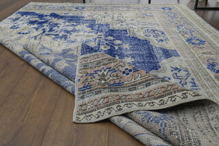 Handmade Vintage Area Rug - Thumbnail