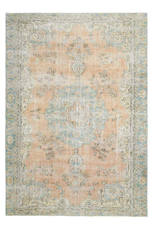 Handmade Vintage Area Anatolian Rug