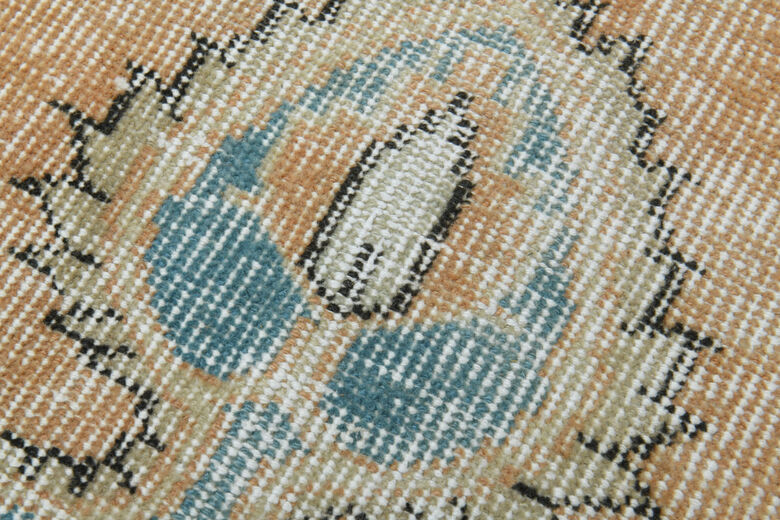 Handmade Vintage Area Anatolian Rug