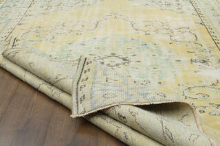 Handmade Vintage Area Anatolian Rug - Thumbnail