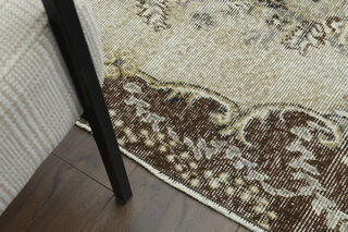 Handmade Vintage Area Rug - Thumbnail