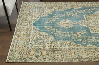 Handmade Vintage Area Rug - Thumbnail