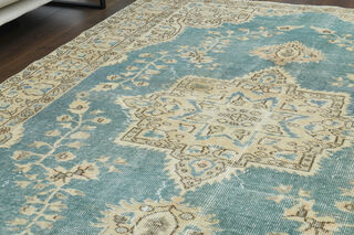 Handmade Vintage Area Rug - Thumbnail