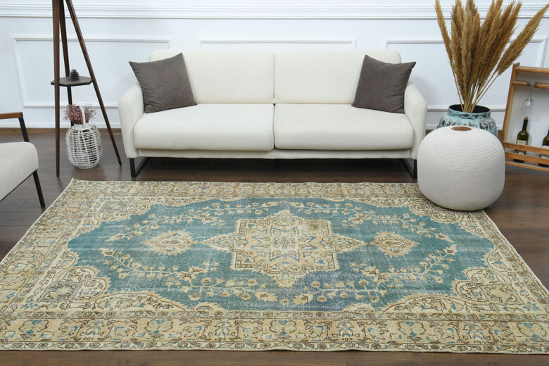 Handmade Vintage Area Rug