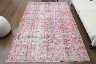 Handmade Vintage Area Rug - Thumbnail