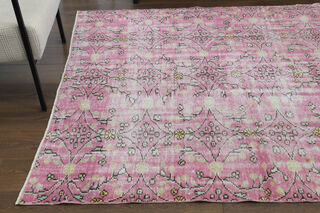 Handmade Vintage Area Rug - Thumbnail