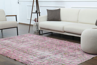 Handmade Vintage Area Rug - Thumbnail