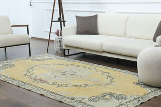 Authentic Vintage Area Anatolian Rug - Thumbnail