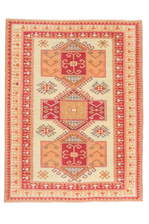 Colorful Vintage Handwoven Rug - Thumbnail