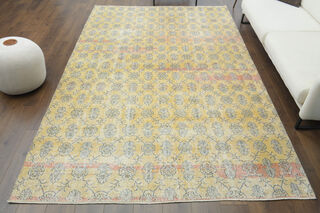 Handmade Vintage Area Rug - Thumbnail