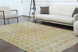 Handmade Vintage Area Rug - Thumbnail