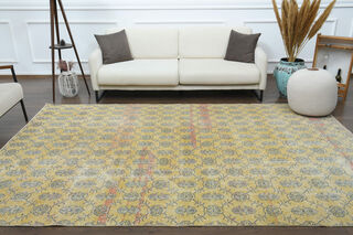 Handmade Vintage Area Rug - Thumbnail