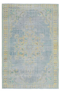 Handmade Vintage Oushak Area Rug - Thumbnail