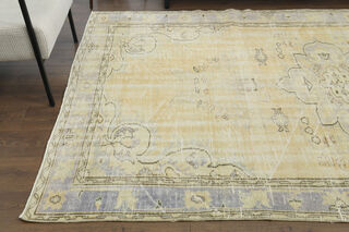 Handmade Vintage Area Rug - Thumbnail