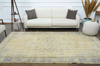 Handmade Vintage Area Rug - Thumbnail