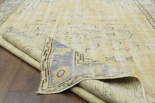 Handmade Vintage Area Anatolian Rug - Thumbnail