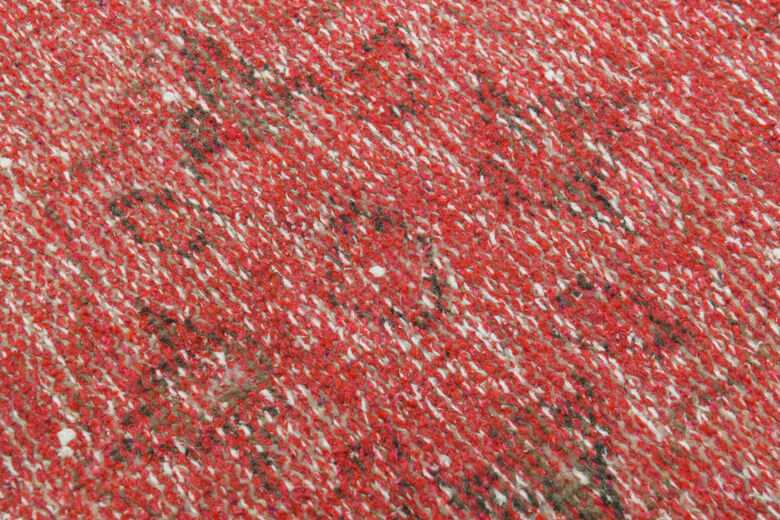 Handmade Vintage Area Anatolian Pink Rug