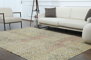 Handmade Vintage Area Rug - Thumbnail