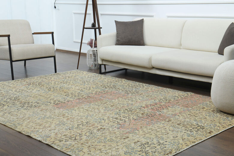 Handmade Vintage Area Rug