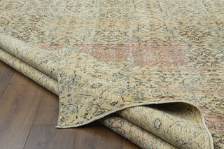 Handmade Vintage Area Rug - Thumbnail