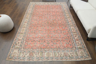 Handmade Vintage Area Rug - Thumbnail