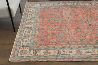 Handmade Vintage Area Rug - Thumbnail