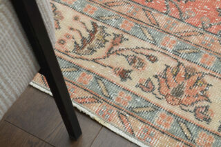 Handmade Vintage Area Rug - Thumbnail