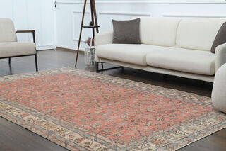 Handmade Vintage Area Rug - Thumbnail