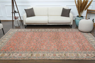 Handmade Vintage Area Rug - Thumbnail