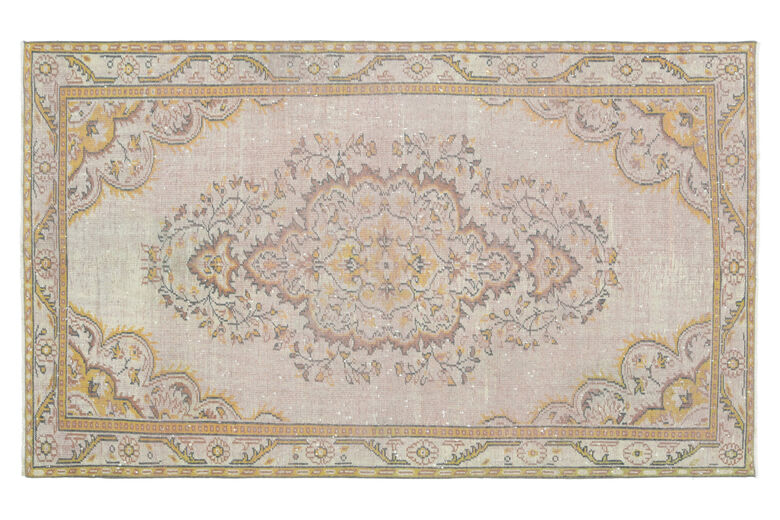 Handmade Vintage Turkish Rug