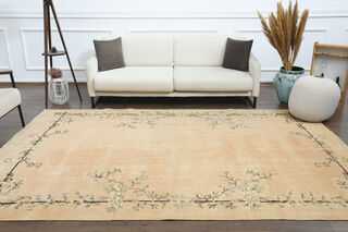 Neutral Vintage Turkish Rug - Thumbnail