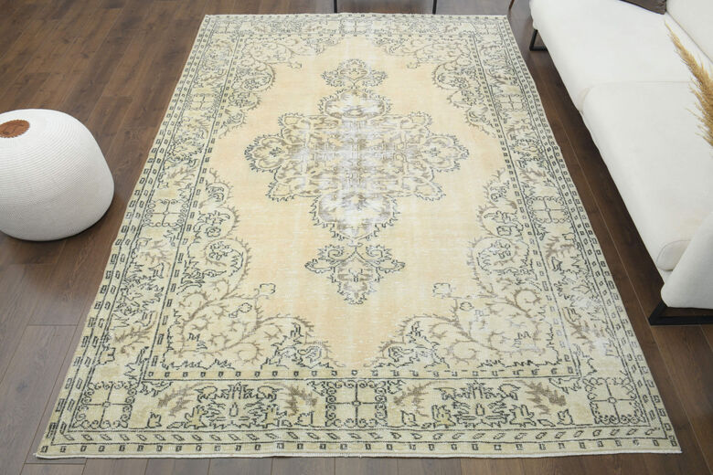 Vintage Turkish Area Rug