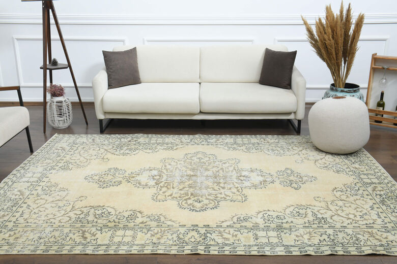 Vintage Turkish Anatolian Area Rug