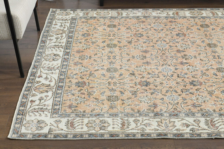 Handmade Vintage Turkish Rug